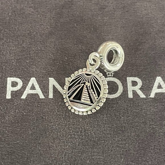 Pandora Engraving Pyramid Black and Silver - Picture 3 of 4